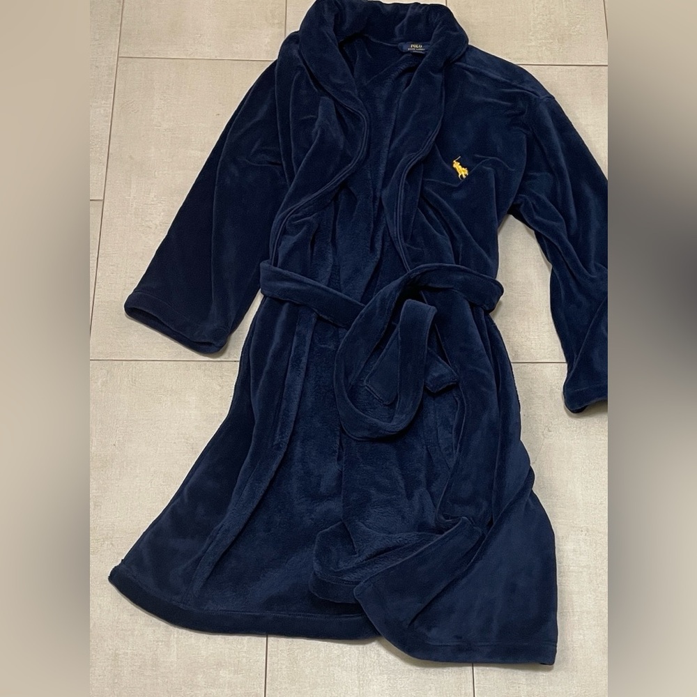 📦READY TO SHIP📦Polo Soft Long  Plush Robe